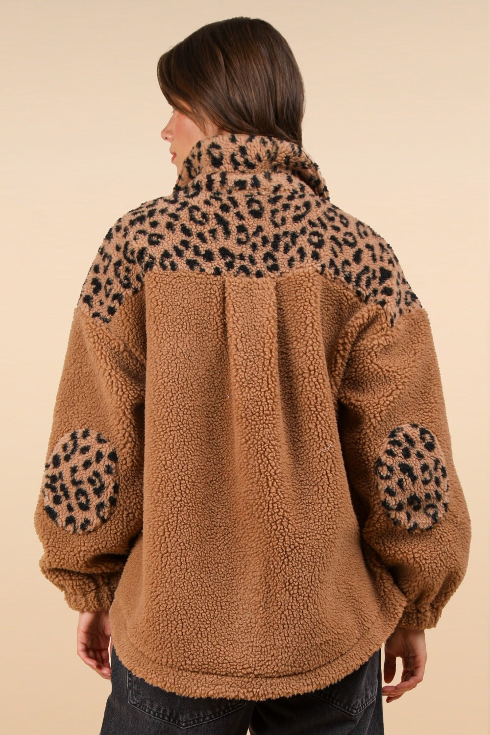 ORDINARY JOY】Leopard Fur gilet REVERSIBLE LEOPARD GILET