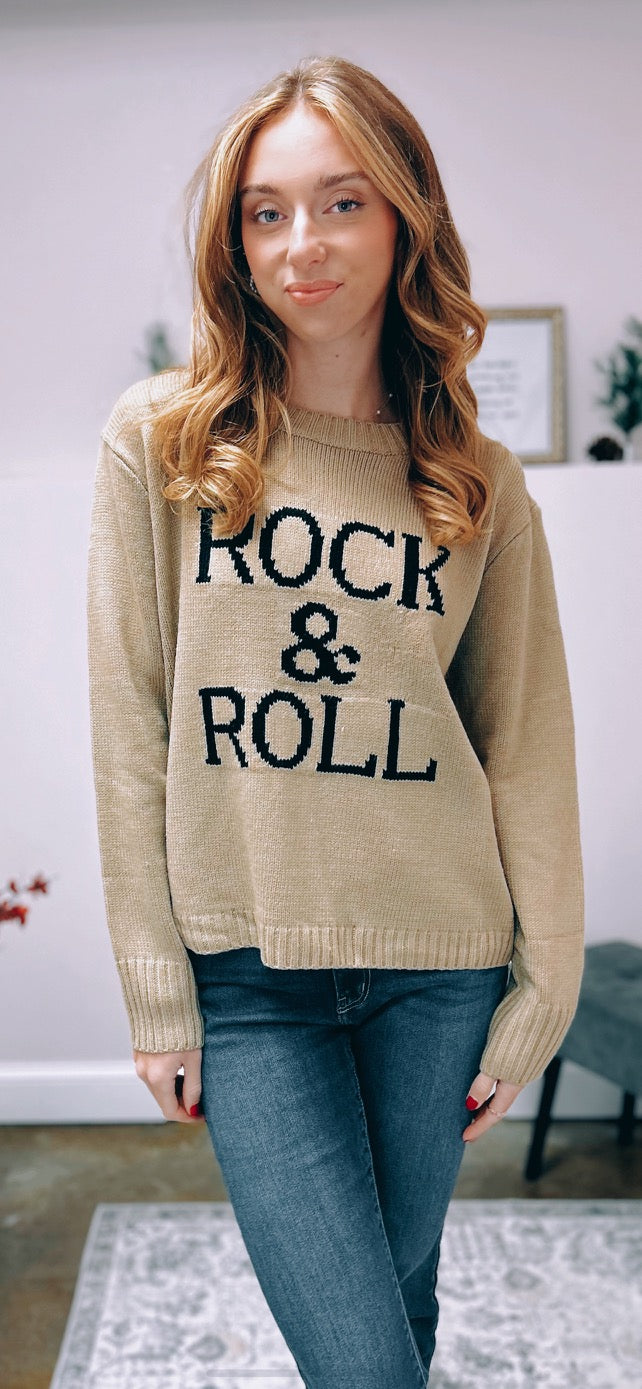 Rock and Roll Sweater
